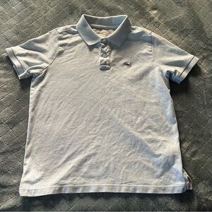 Vineyard Vines Kids Polo Shirt in Light Gray